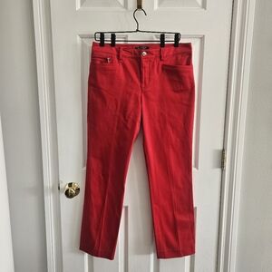 NWOT Lauren Ralph Lauren Double Faced Stretch Cotton Pant